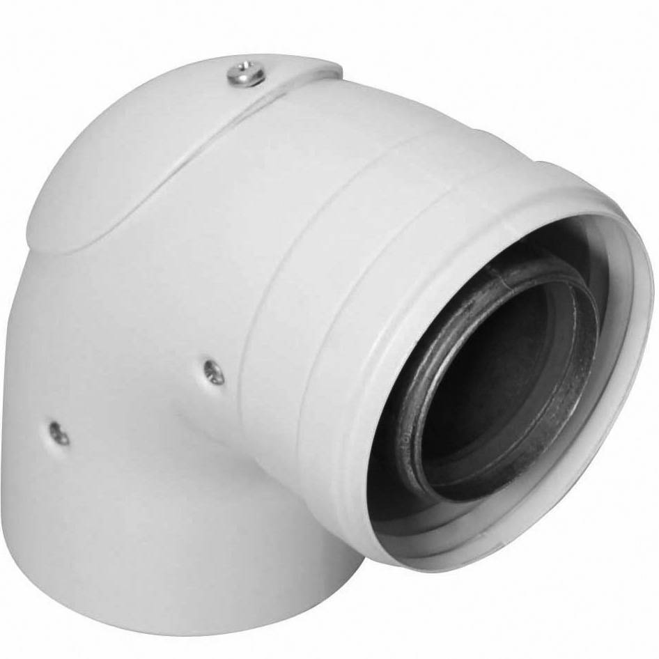 Инспектируемый коаксиальный отвод 90° Baxi KHG, диам. 60/100 мм